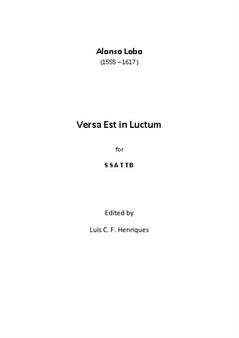 Versa Est in Luctum