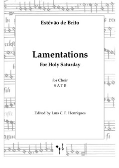 Lamentations for Holy Saturday